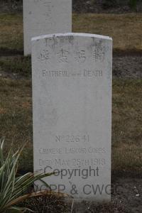 Les Baraques Military Cemetery Sangatte - Wang Chi Ho, 